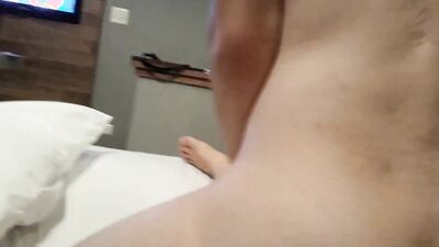 Lucky bear gets to play with his little natural femboy (please watch the update video)