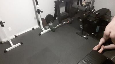Fat Man Nude Workout 33 Pull
