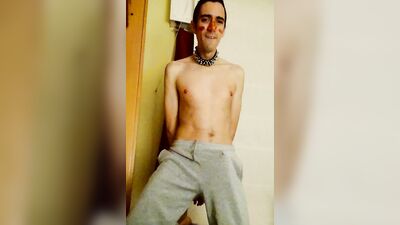 self CBT and nipple-play in respectful Cracky style
