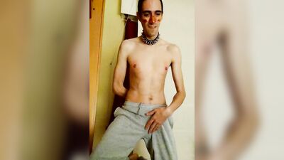 self CBT and nipple-play in respectful Cracky style