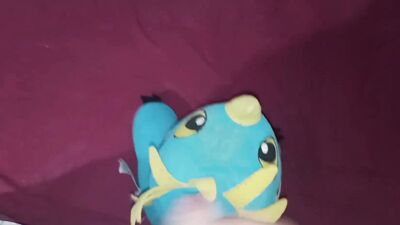 Kinky man is pushing his thick pecker in that stuffed doll