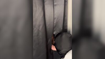 Hung Uncut Latino shoots big load at gloryhole