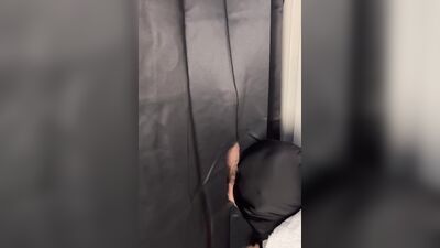 Hung Uncut Latino shoots big load at gloryhole