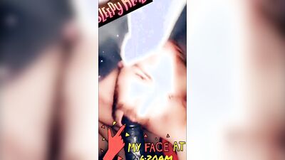 Kinky stud jerks off and cums in a Snapchat compilation