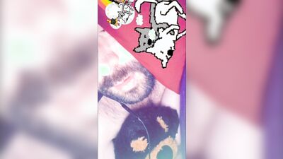 Kinky stud jerks off and cums in a Snapchat compilation