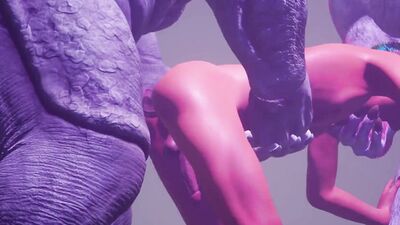 Sissy boy meets Two Furry Alpha Minotaurs [3D]