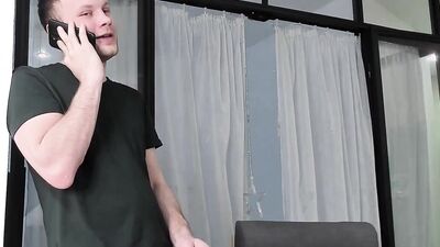 Mark tries phone sex for the first time