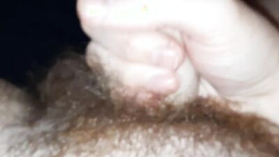 Hot UNCUT COCK Jelqing (In 4k)