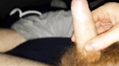 Hot UNCUT COCK Jelqing (In 4k)