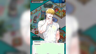 Interactive adult gay game with some handsome guys in action
