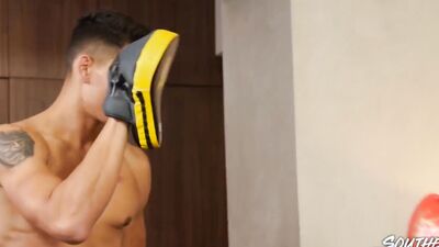 SOUTHERNSTROKES Tanned Jock Luke Geer Barebacks Taylor Mason