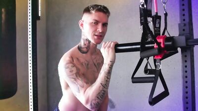 NextDoorBuddies - Three Muscle Jocks Flexing Before Sexing