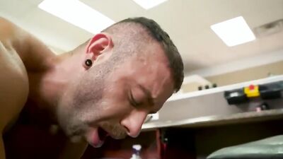 RAW BAREBACK TATTOO MASSAGE