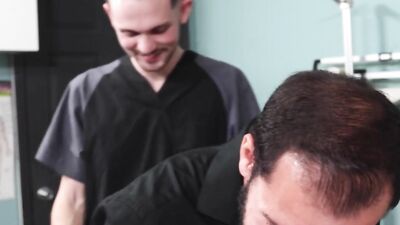 FamilyCreep - Prostate Exam Escalates Quickly To A Good Fuck - Alonzo Dian , Christian Ace