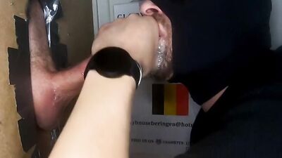 DIQSUQR - WET AND SLOPPY GLORYHOLE EDGING!