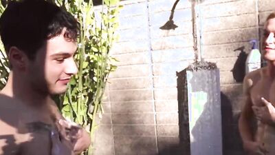 Caleb "The Cutie" Can't Get Enough Of Liam's Sweet Hole!