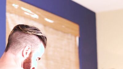 Brendan Patrick & Mateo Fernandez are fucking in the bedroom