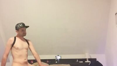 Lad sucks his mate,s cock and fucks him hard afterwards