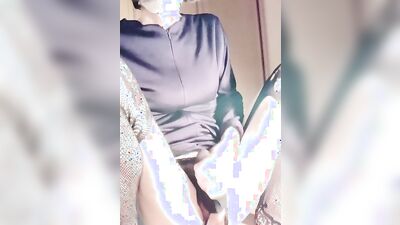 Horny Asian femboy is having fun in front of the camera