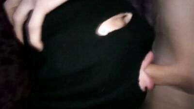 Masked amateur bloke sucks mate's prick and gets bonked from behind