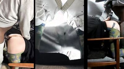 Lad benda and geta his ass nailed with masked bloke's hard cock