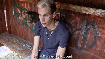 Blond chap gets his ass nailed in this POV video