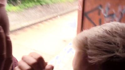 Blond chap gets his ass nailed in this POV video