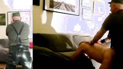 Perverted gay dude is craving for his horny roommate's hard phallus