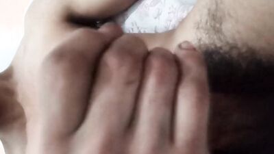 Amateur Latino is jerking his prick in this raw close-up video