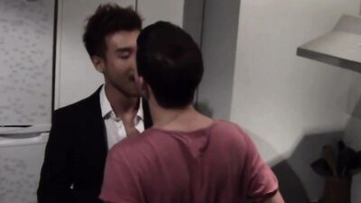 Horny Asian bloke and hsi mate are enjoying in some gay action