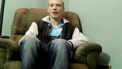 Perverted Joe is stroking a cock in front of the camera