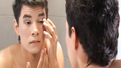 Naughty femboy is enjoying in this homemade solo performance video