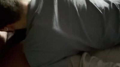 Naughty amateur chap is sucking boyfriend's BBC in this POV