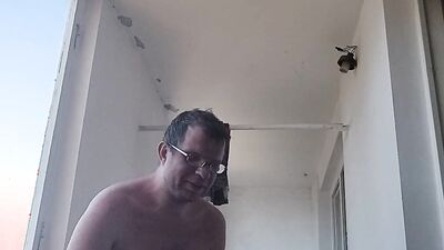 Amateur gay bloke is making his first homemade video performance