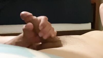 Amateur fellow is wrapping his ass around bud's thick cock