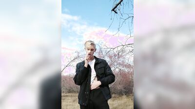 Andy Taylor is playing with his hard cock deep in the wilderness