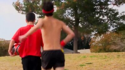 Two cute twinks are enjoying in each other's hard schlong