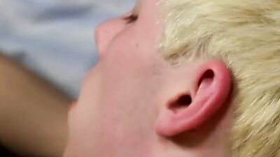 Blond teen is craving for his lovely boyfriend's hard achlong