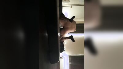 Amateur teen gets fucked inside the hotel room by his stepdad