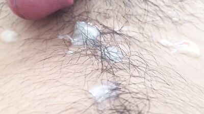 Amateur chap is jerking off in this homemade compilation video