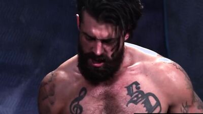 Alpha Wolfe & Jimmy Fit are barebacking in this raw scene