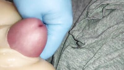 Naughty amateur bloke is shoving his thick cock inside gummy puss