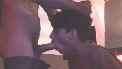 Naughty gay chaps are enjoying in hard fuck at the bar