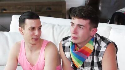 Jake Harden & Shane Omen and their bud shag in 3some