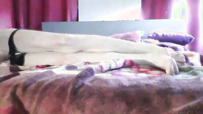 Horny amateur teen is masturbating in front of the camera