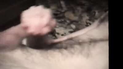 Vintage compilation video of horny chaps stroking their peckers