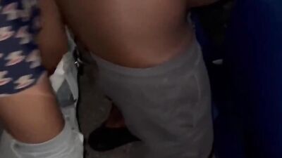 Close-up video of a chap getting his ass destroyed with a dick