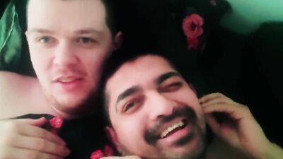 Amateur gay bloke gets his tight ass stretched with a prick