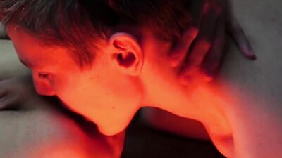 Skinny amateur twink is riding his horny bud's pecker