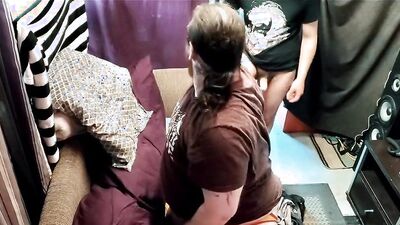 Longhaired bloke and his boyfriend are enjoying in each other's prick